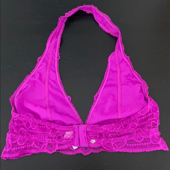 Pink Halter Bralette - Picture 2 of 5